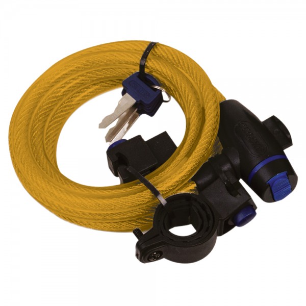 Oxford OXFORD CABLE LOCK 12MM X 1800MM GOLD